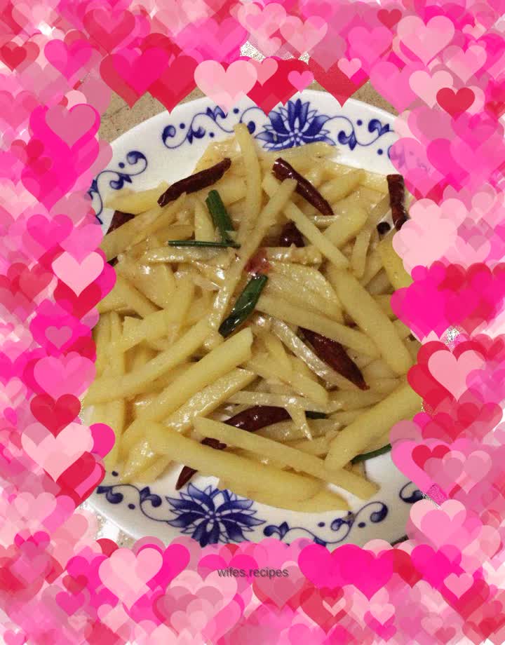 Hot and sour potato shreds