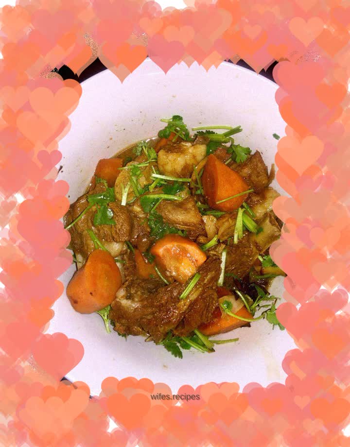 Braised mutton