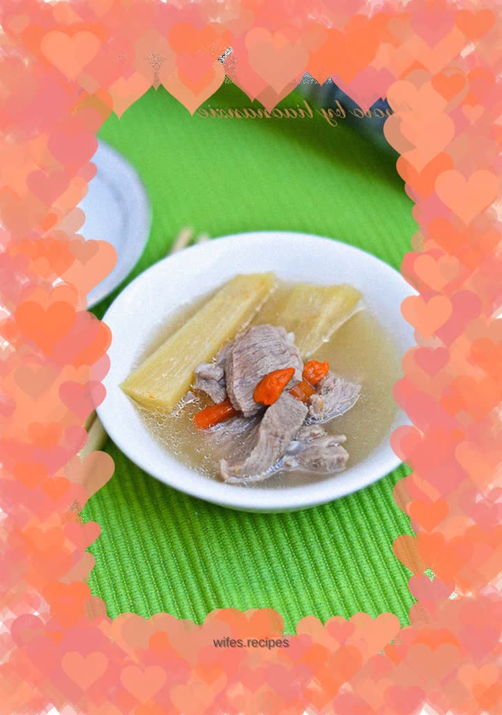 Sugarcane mutton soup