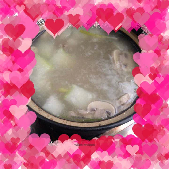 About One Pot of Spare Ribs Soup