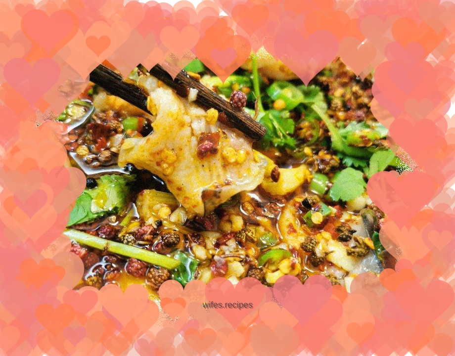 Boiled fish (package version), full of spicy flavor