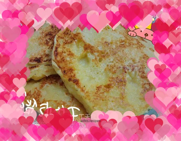 Cheese Okara Pancakes