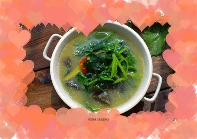 Spinach in Soup