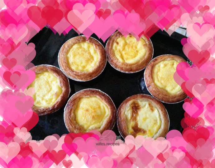 Homemade Portuguese Egg Tarts Simple Version
