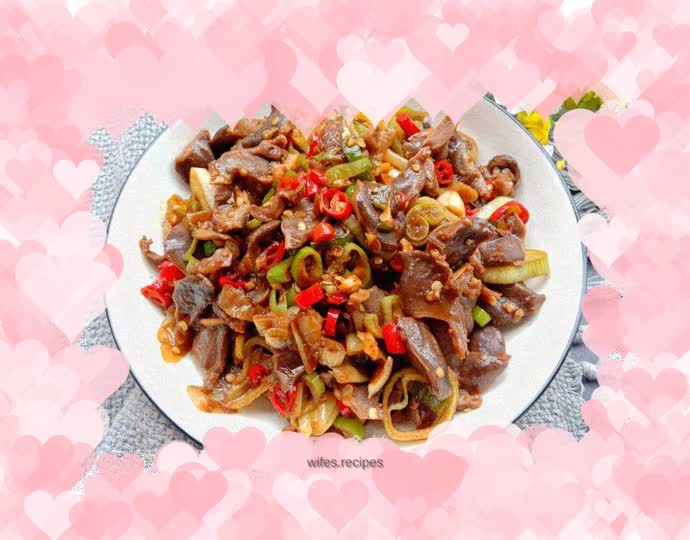 Spicy and sour duck gizzards