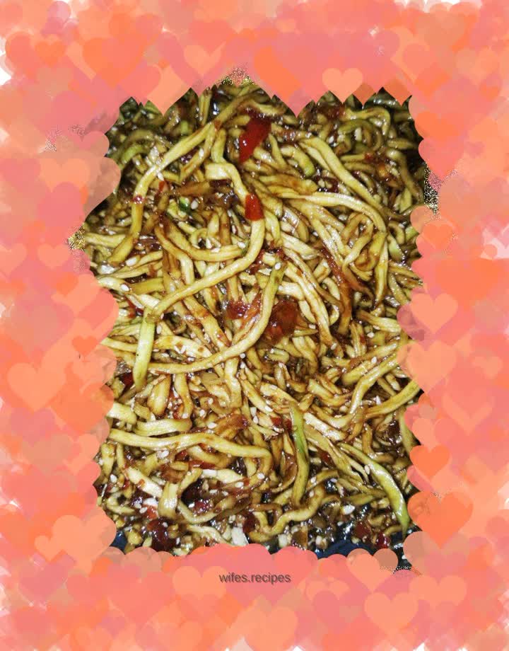 Spicy shredded papaya