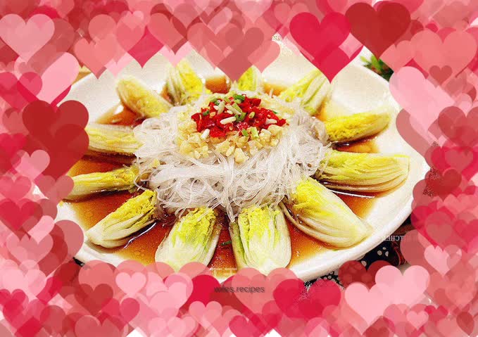 Garlic Vermicelli and Baby Cabbage