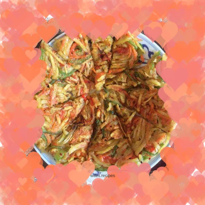 Celery, radish, potato, pepper