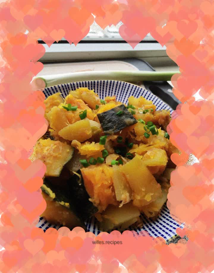 Stewed Pumpkin with Shrimp Skin