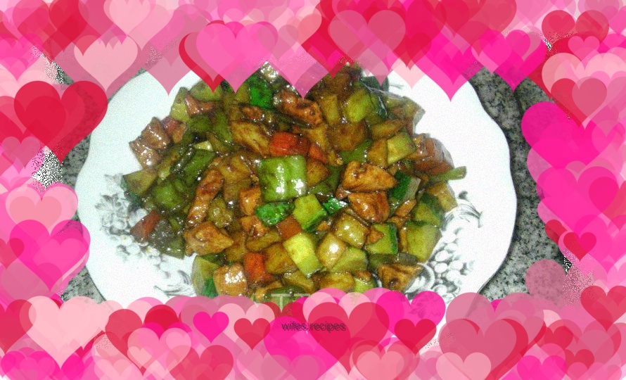 Sautéed diced potatoes