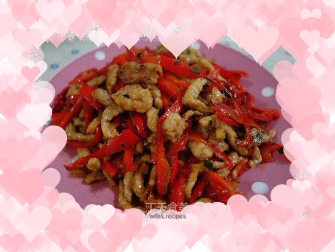 Shredded Pork with Red Pepper