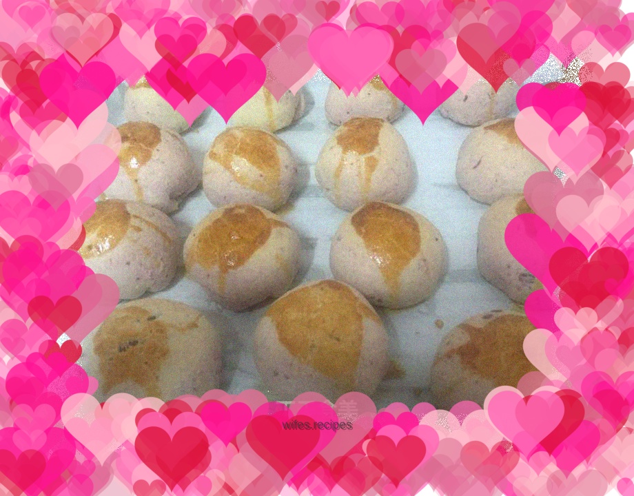 Purple Sweet Potato and Pork Floss Crispy