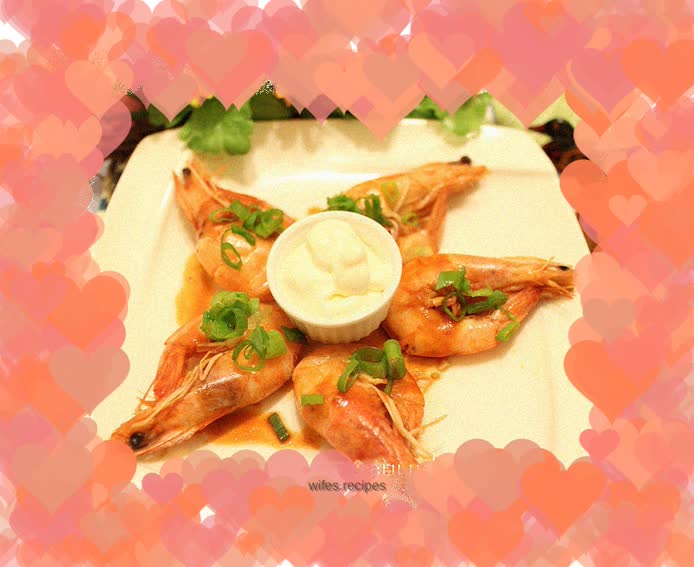 Braised prawns in tomato sauce