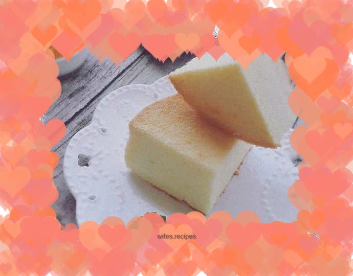 Original chiffon cake (6-inch two-egg version)