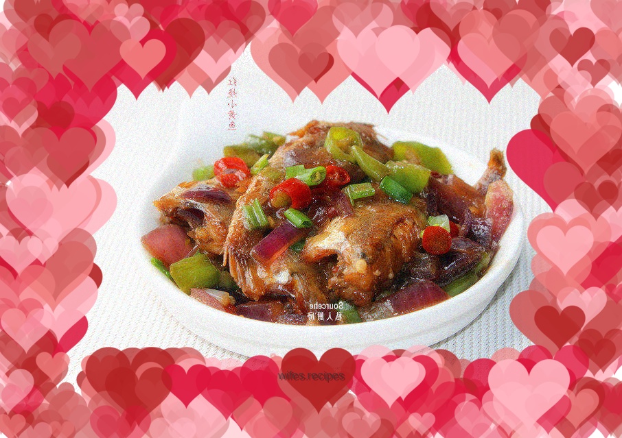 Braised small yellow croaker