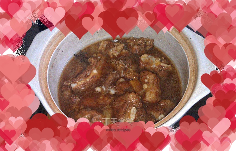 Casserole Braised Pork Ribs