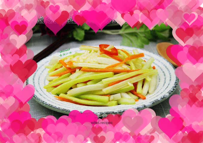 Lose weight in spring, start with cold celery
