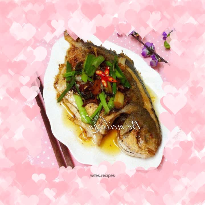 Braised Golden Pomfret