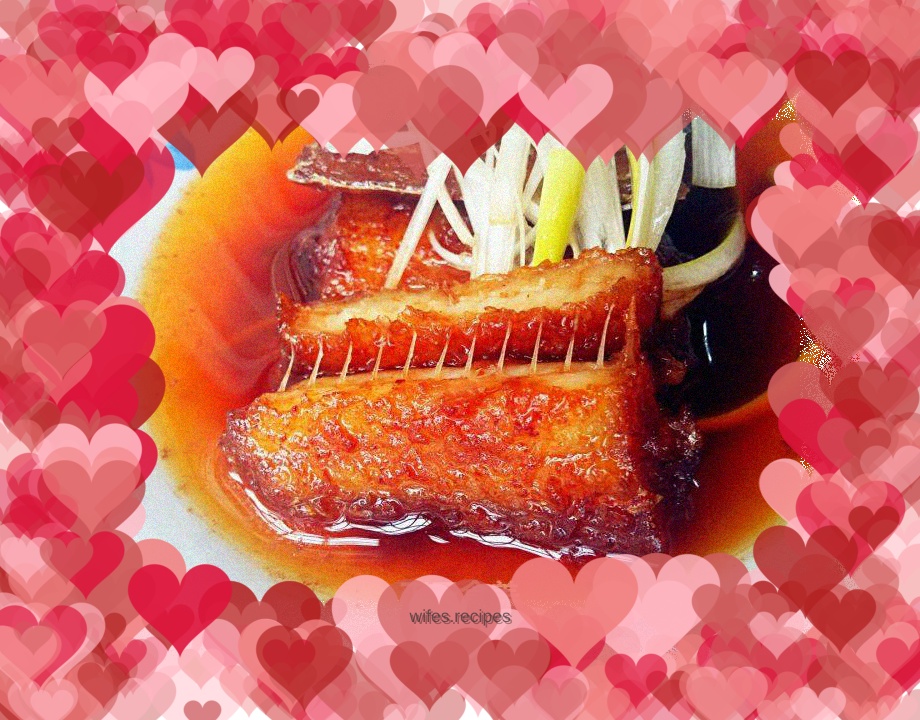 Braised hairtail fish