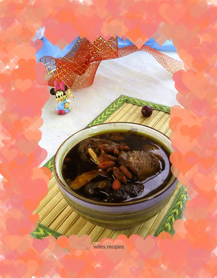 Stewed Chicken with Polygonum Seed