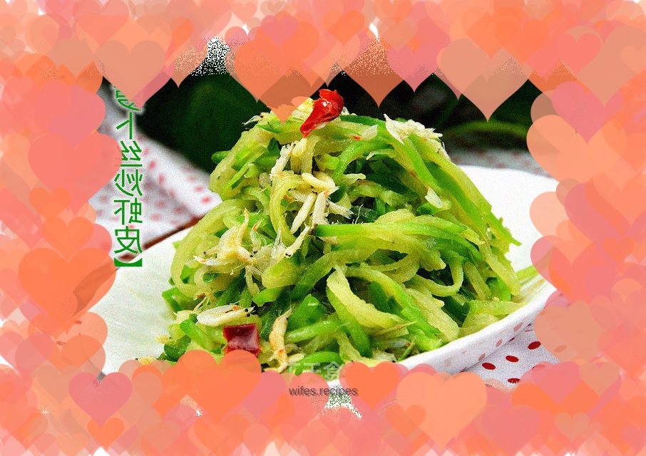 【Stir-fried dried shrimps with shredded radish】--a simple and refreshing nutritious dish