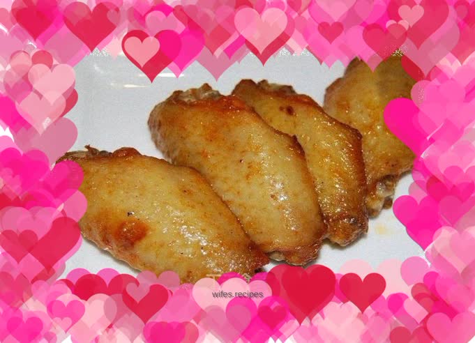 Simple and delicious microwave version of chicken wings