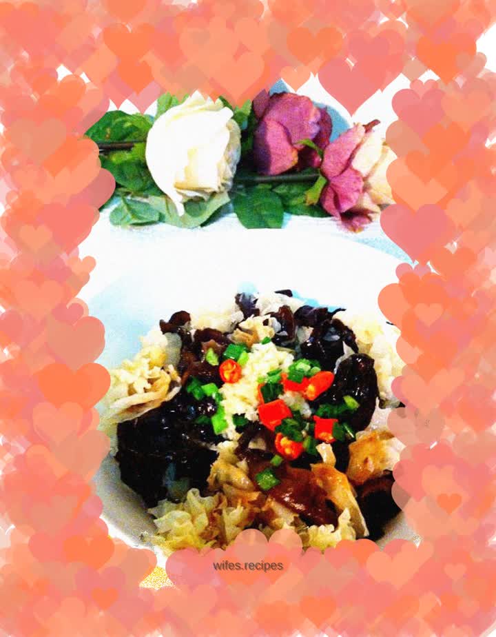 Mix sweet and sour rice dumplings