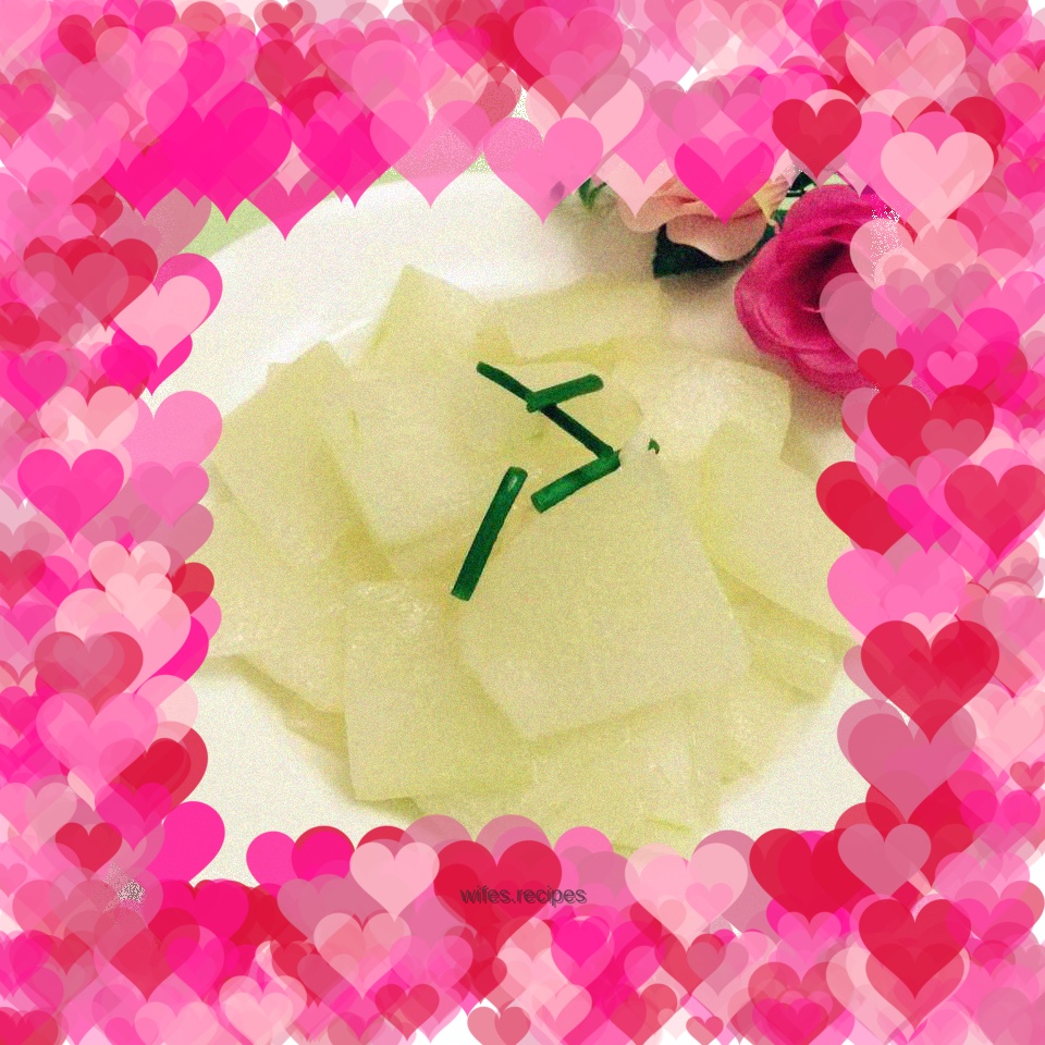 Stir-fried winter melon