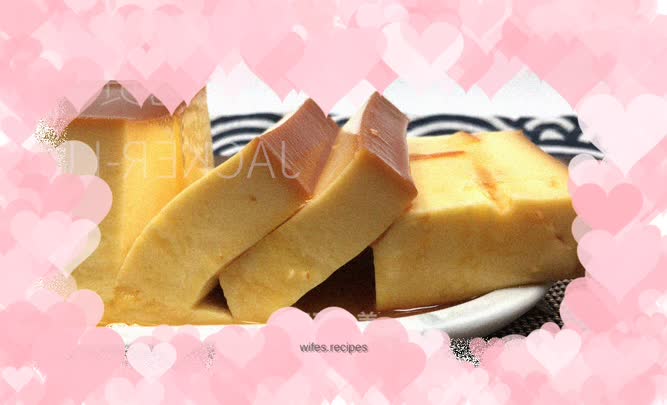Caramel cheese pudding, the perfect combination of milk flavor and caramel flavor, you can feel the mellow milk flavor in every bite.