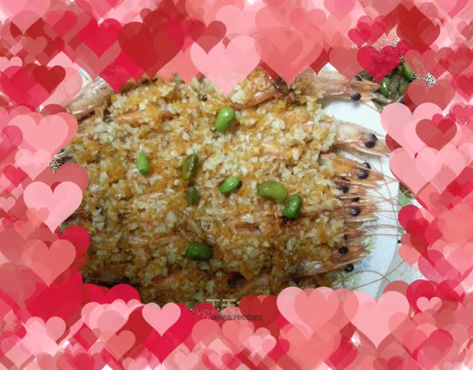 Open back prawns