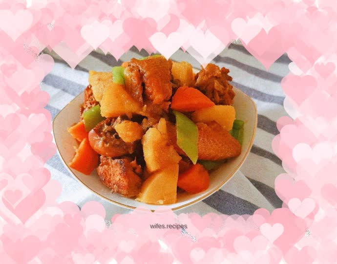 Stupid Chicken Stewed with Potatoes