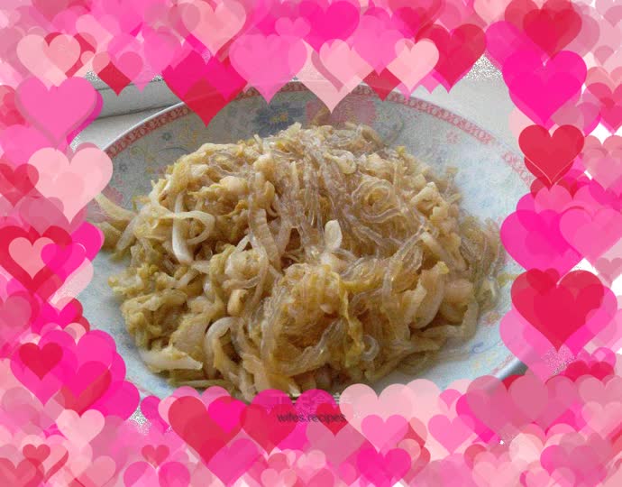 Stir-fried pickled cabbage vermicelli