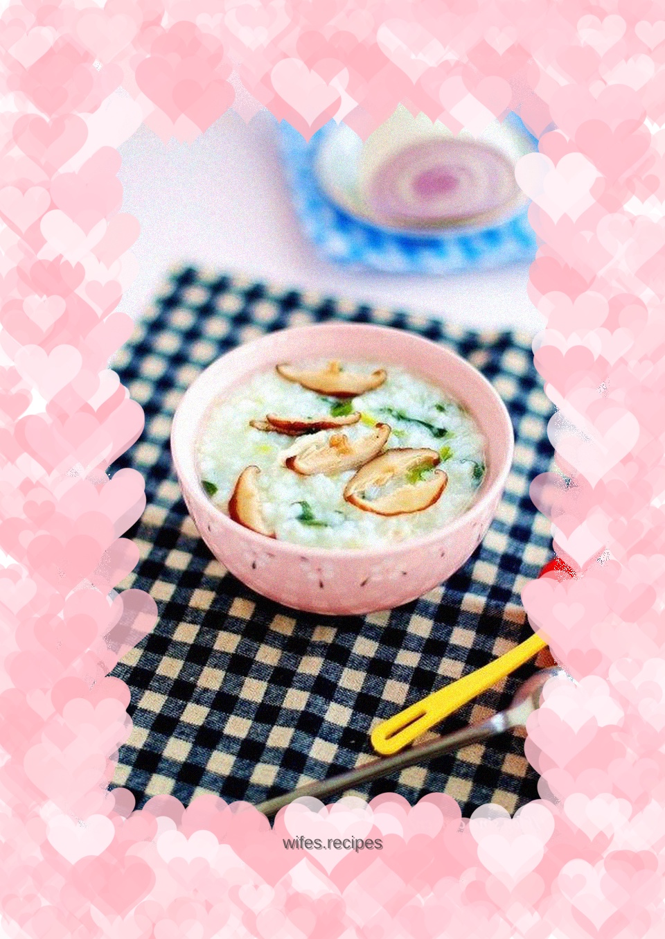 Mushroom and Chicken Salted Rice