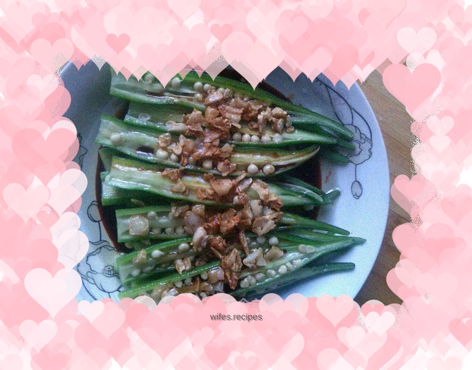 Garlic Okra
