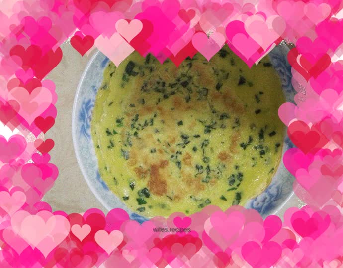 Spinach Egg Pancake