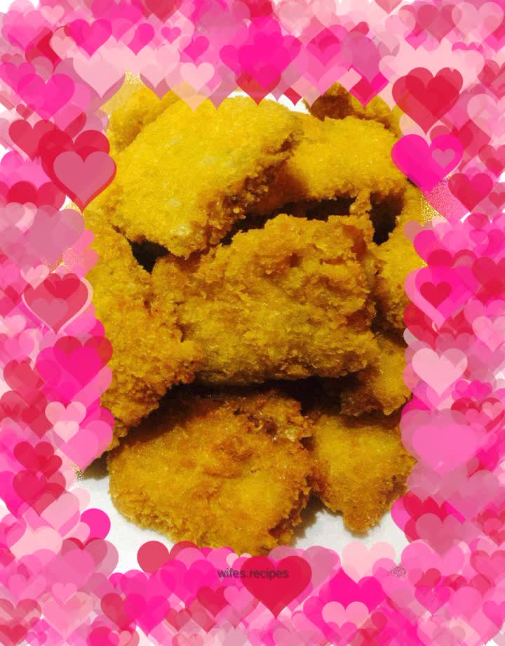 Crispy fried salt and pepper garlic salmon fillet