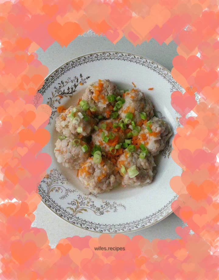 Stewed yam and lion head