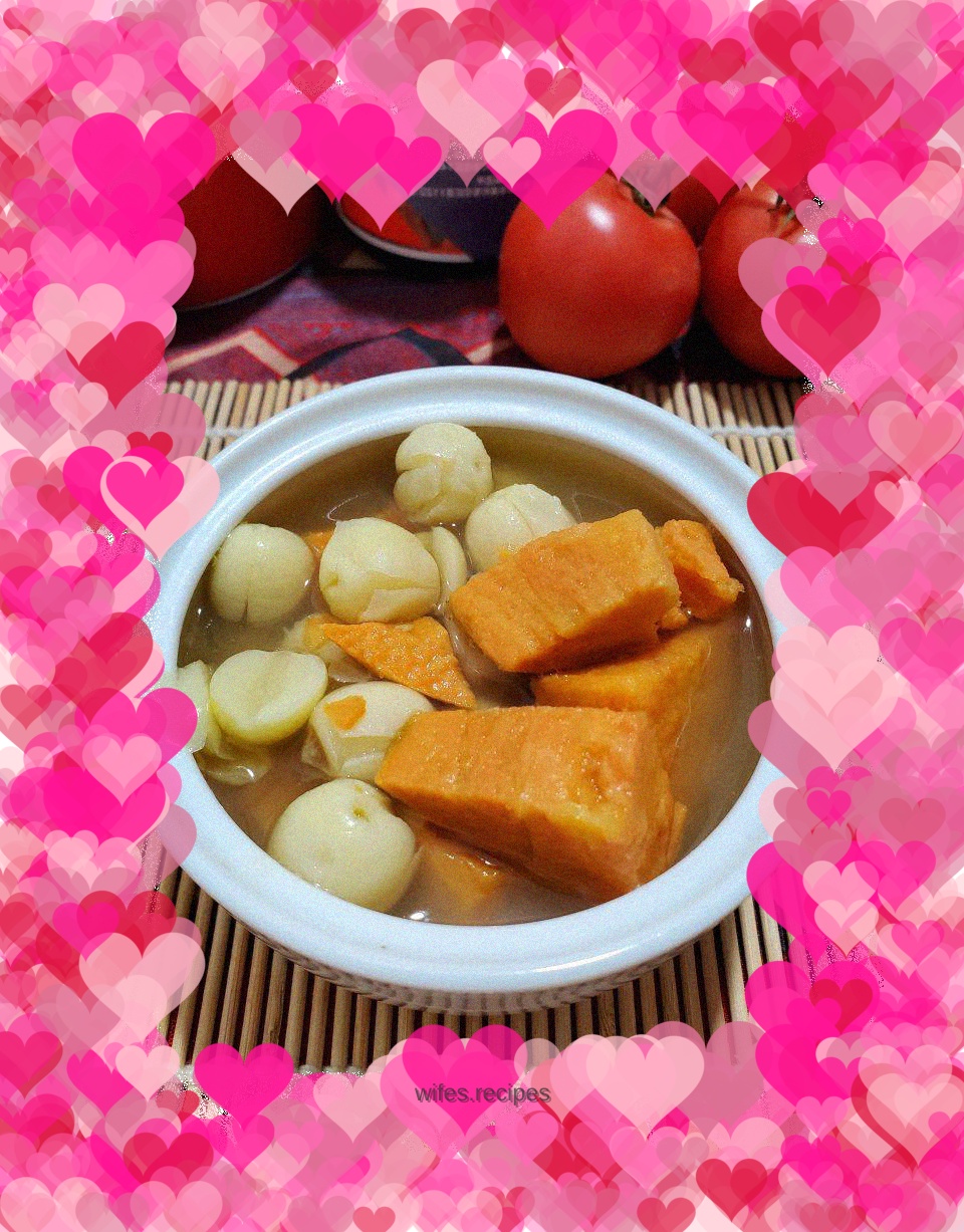 Sweet Potato and Lotus Seed Soup