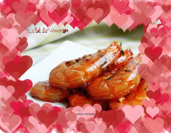 Grilled Prawns with Black Pepper