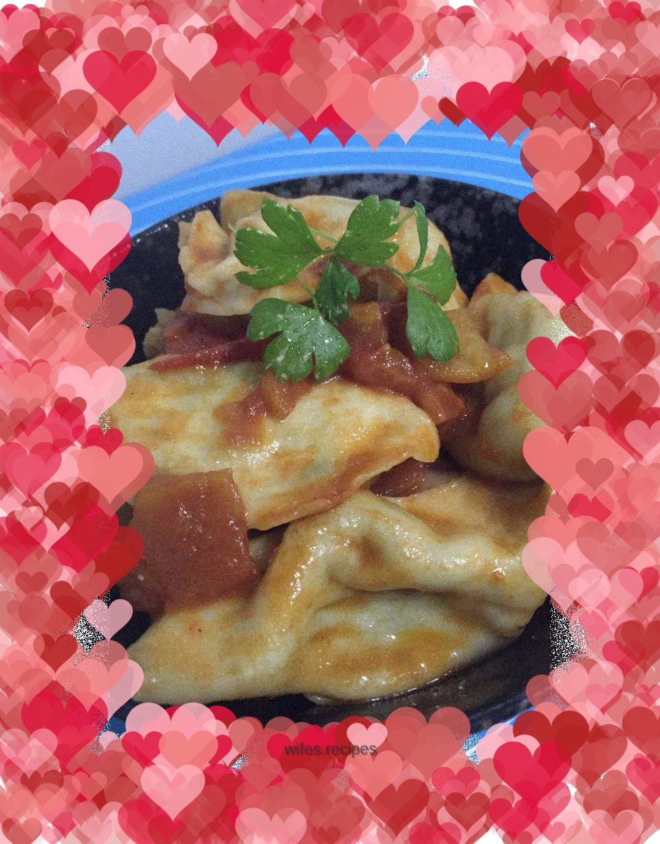 Braised tomato dumplings