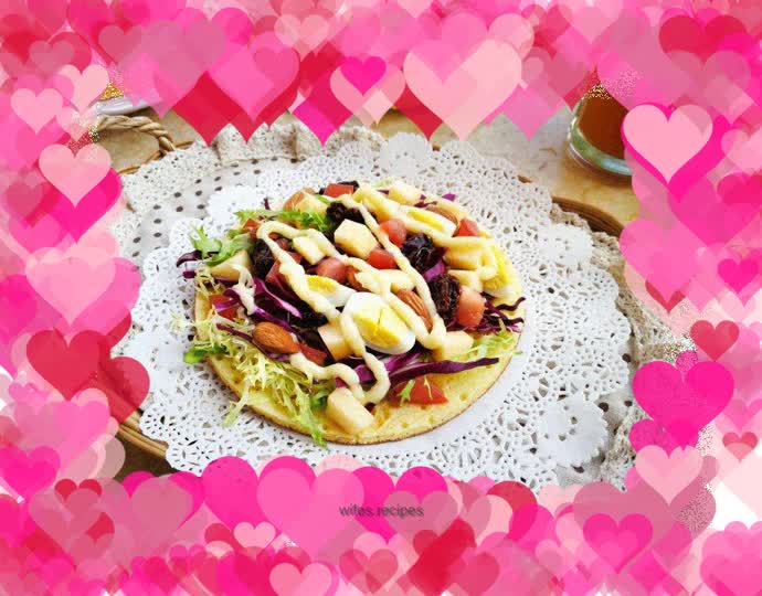 Healthy Slimming Muffins Fruit and Vegetable Salad