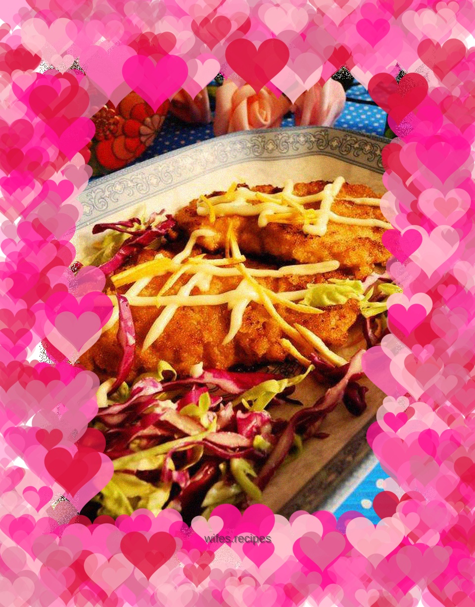 Chicken Steak with Black Pepper and Orange Sauce