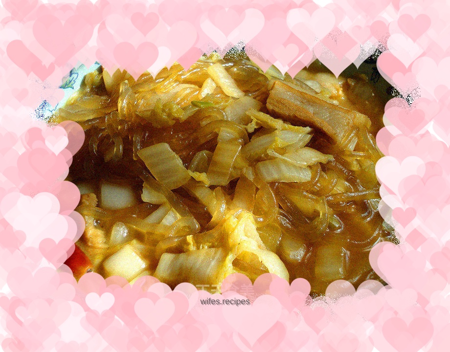 Sauerkraut and Pork Stewed Vermicelli