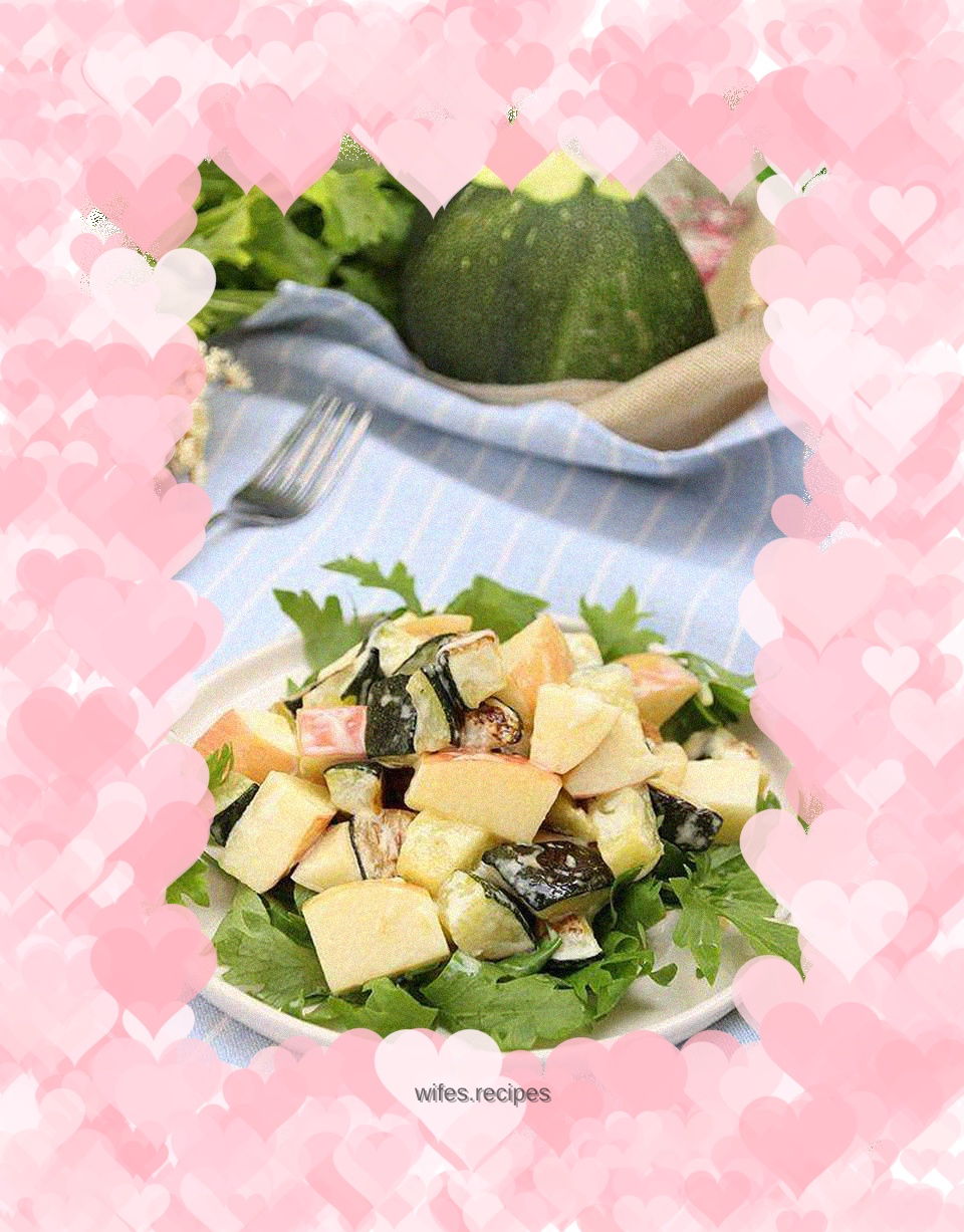 Roasted Pumpkin and Apple Salad