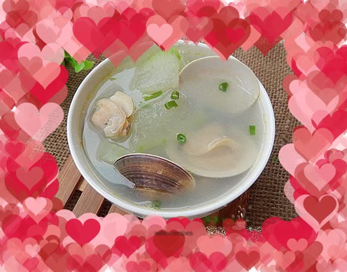Clam and winter melon soup
