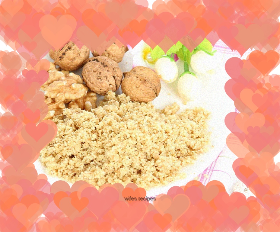 Baby food supplement - walnut powder