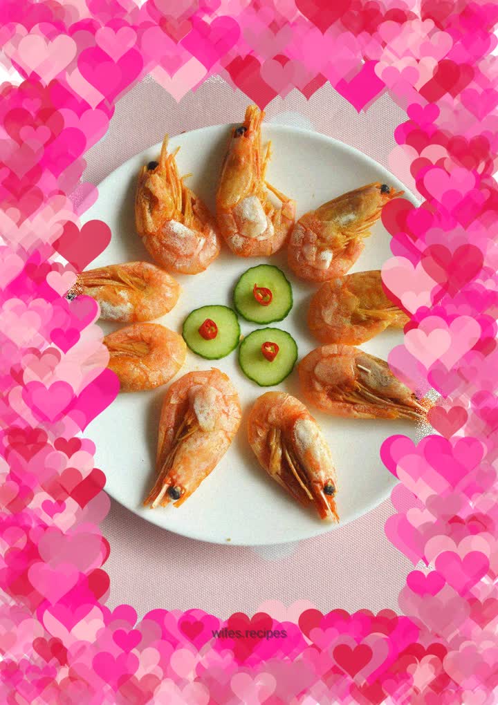 Grilled Dried Arctic Shrimp