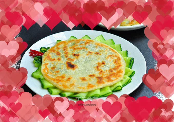 Chive egg pancake