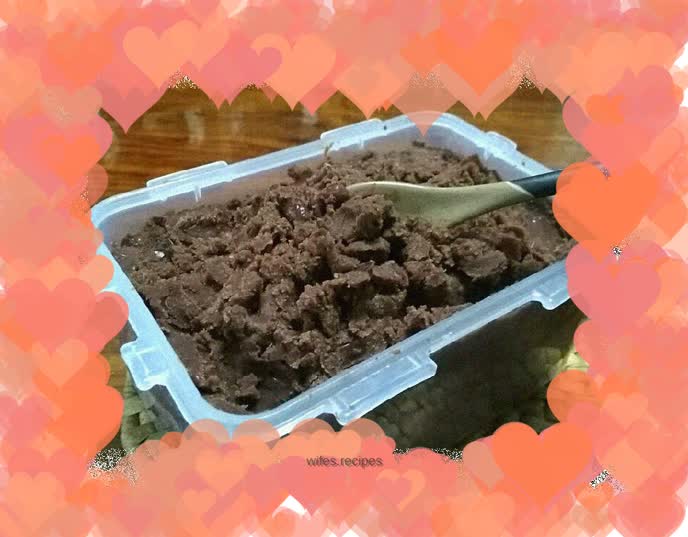 Healthy and delicious homemade red bean paste