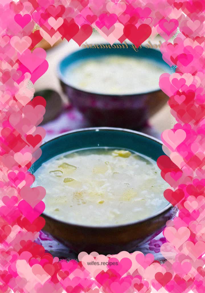 Fruit fermented egg drop soup